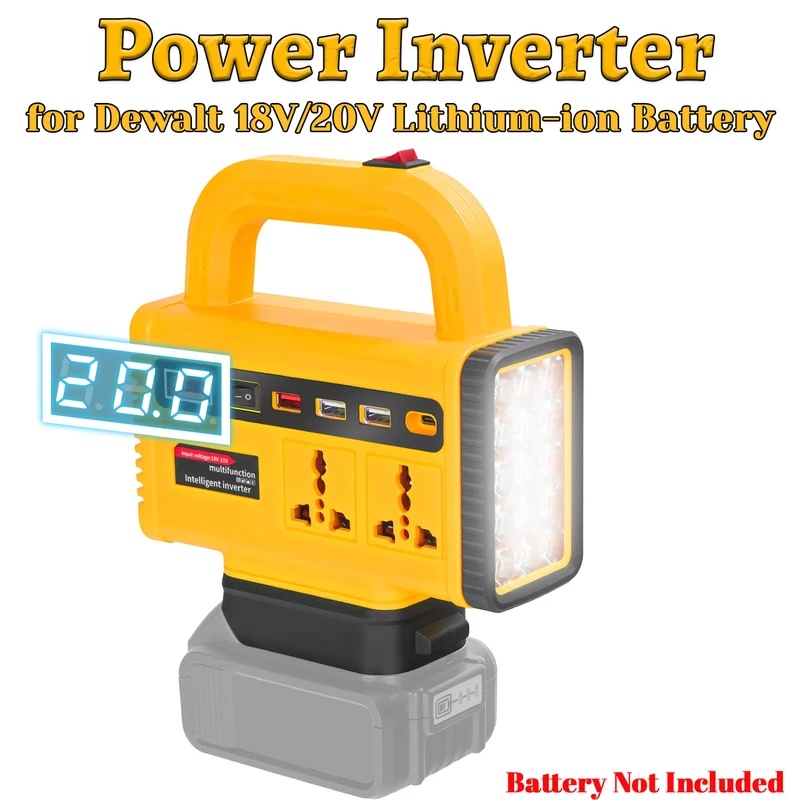 Outdoor Power Adapter Usb C - 150W 전력 변환기, DC18V를 AC220V로 변환,